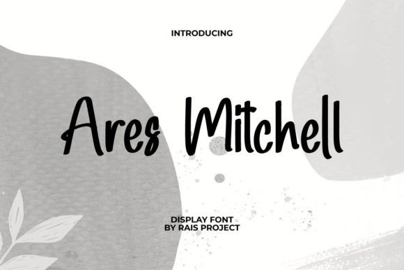 Ares Mitchell Font: A Display Typeface for Campaigns
