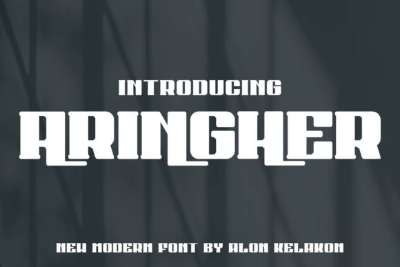Aringher Font Review: Bold Display Typography for Branding