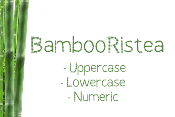 Bamboo Ristea Font: A Quirky Display Typeface for Branding