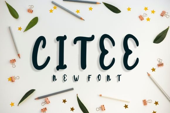 Citee Font: Elevating Handmade Labels and Crafts