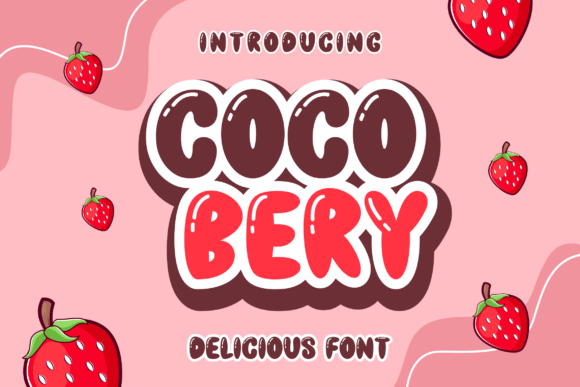 Coco Bery Font: Friendly Display Typography for Editorial Design