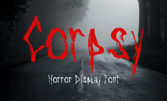 Corpsy Font: Elevating Horror Marketing Visuals