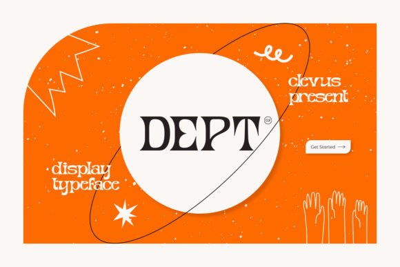 Dept Font: Bold Display Typography for Makers
