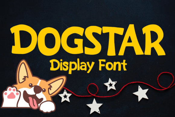Dogstar Font: Elevating Campaign Visuals with Playful Display Type