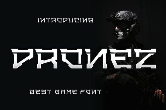 Dronez Font: A Modern Typeface for Editorial Design