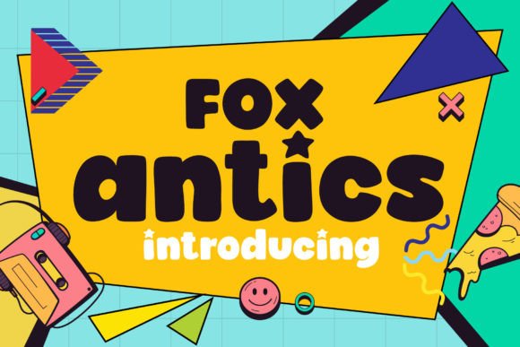 Fox Antics Font: A Playful Display Typeface for Web Design