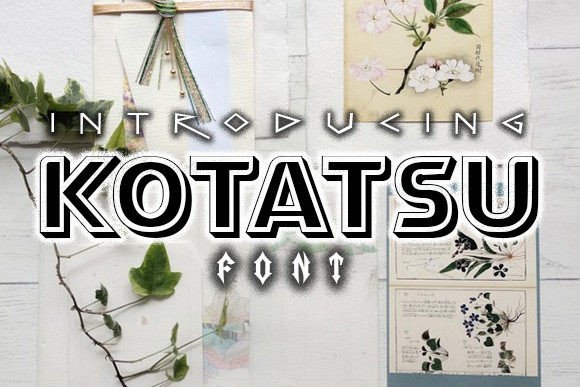 Kotatsu Font: Bold Display Type for Campaigns