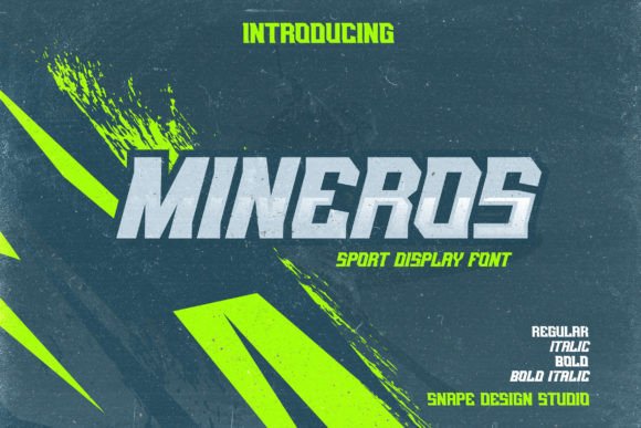 Mineros Font Review: Bold Typography for Active Brands