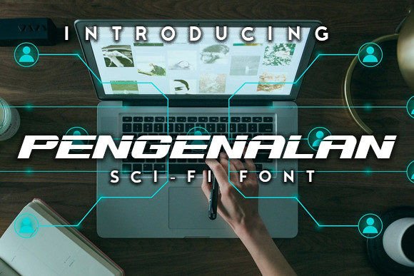 Pengenalan Font: Futuristic Display Type for Makers
