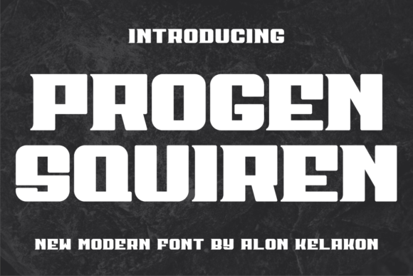 Progen Squiren Font: Elevate Digital Campaigns