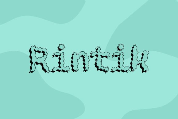 Rintik Font: Quirky Handwritten Style for Business Branding