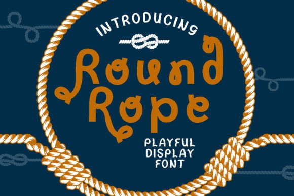 Round Rope Font: A Playful Typeface for Branding