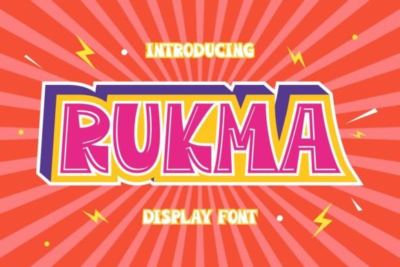 Rukma Font: Bold Branding for Small Business