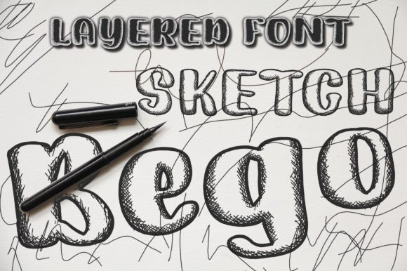 Sketch Bego Font Review: Playful Display Type for Branding