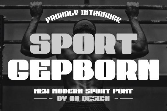 Sport Gepborn Font: Testing a Bold Display Typeface